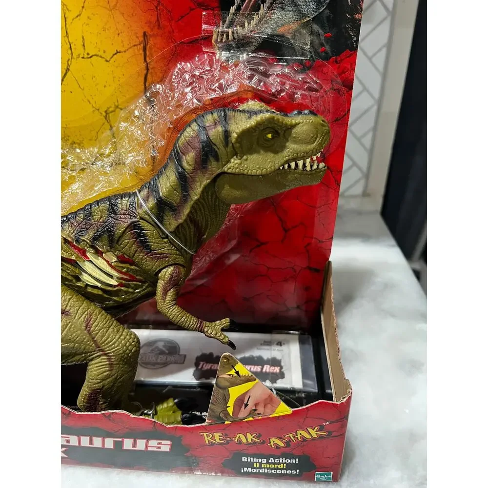 Jurassic Park III Electronic Re-Ak A-Tak Tyrannosaurus Rex T-Rex Hasbro 2001 New